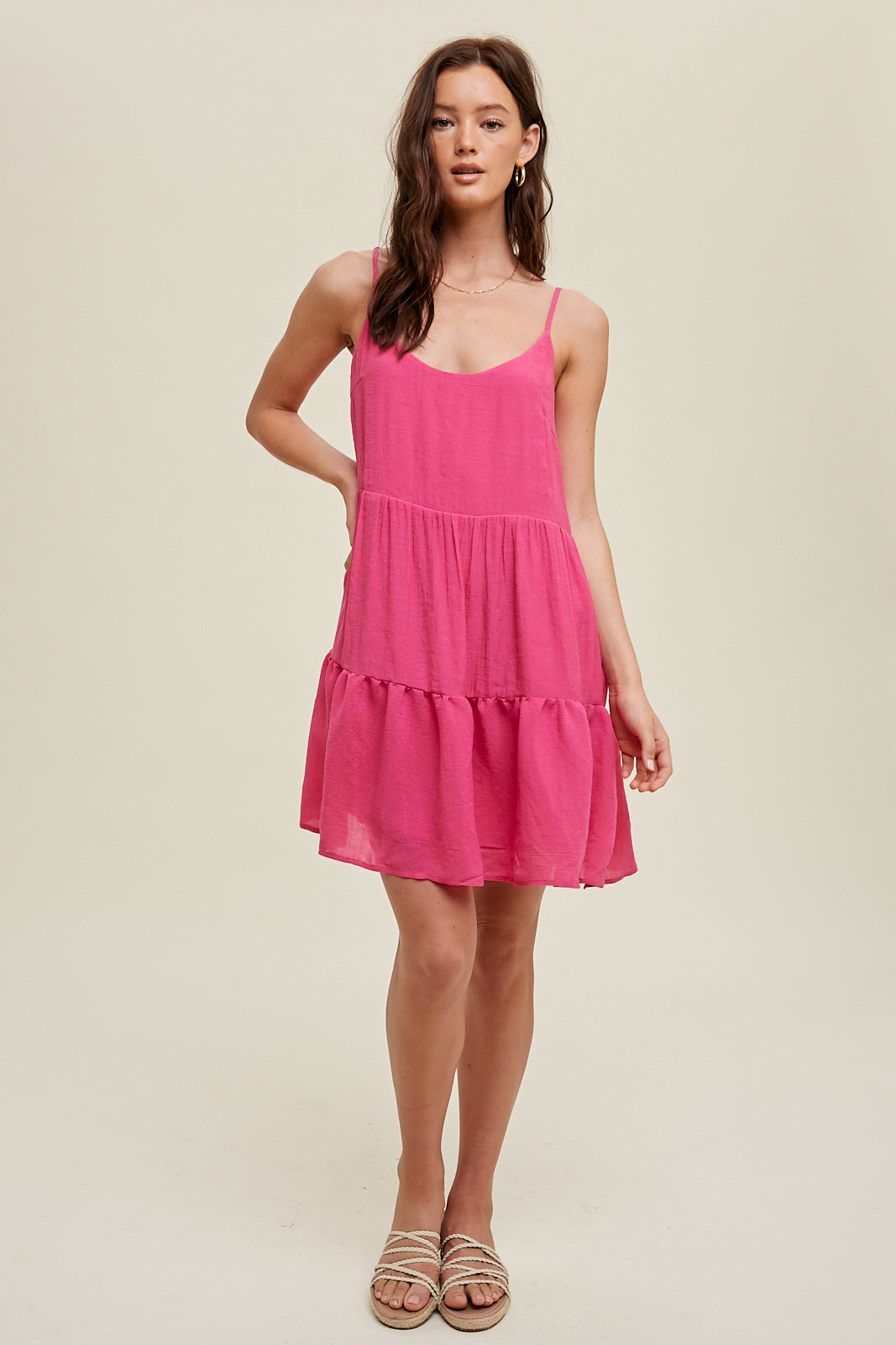 Fuchsia Mini Dress Fuchsia Mini Dress