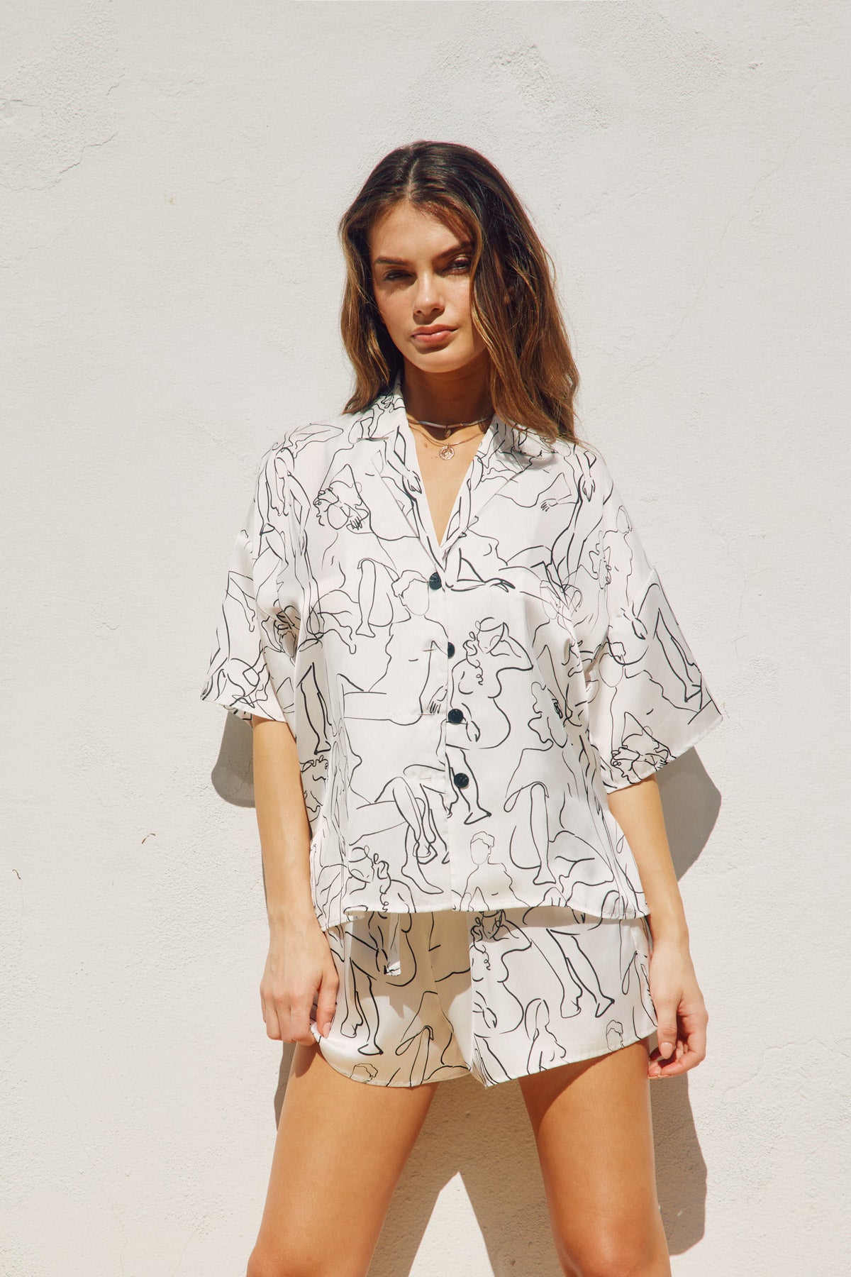 Lady Outline Lounge Short - FINAL SALE