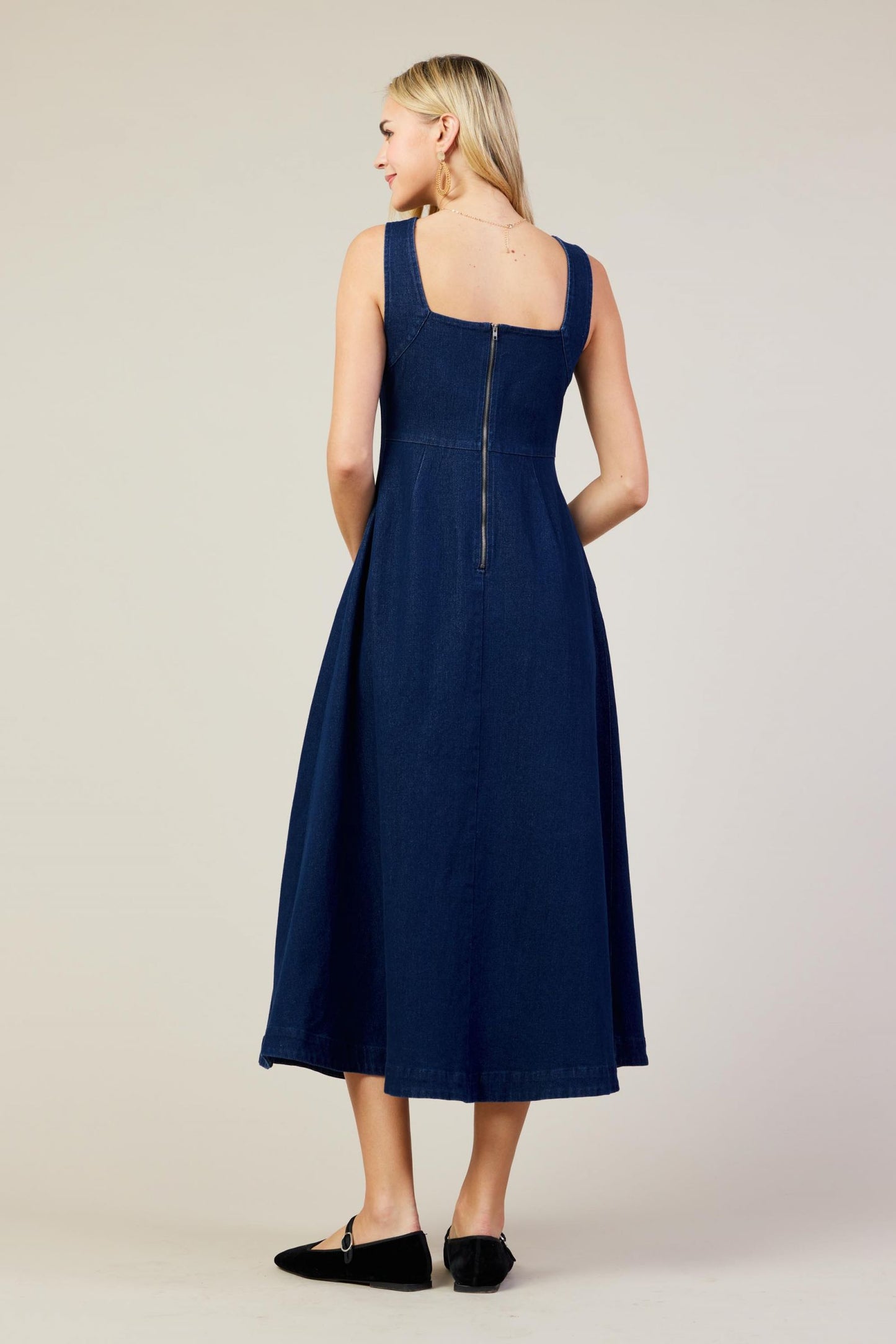 Denim Maxi Dress - FINAL SALE
