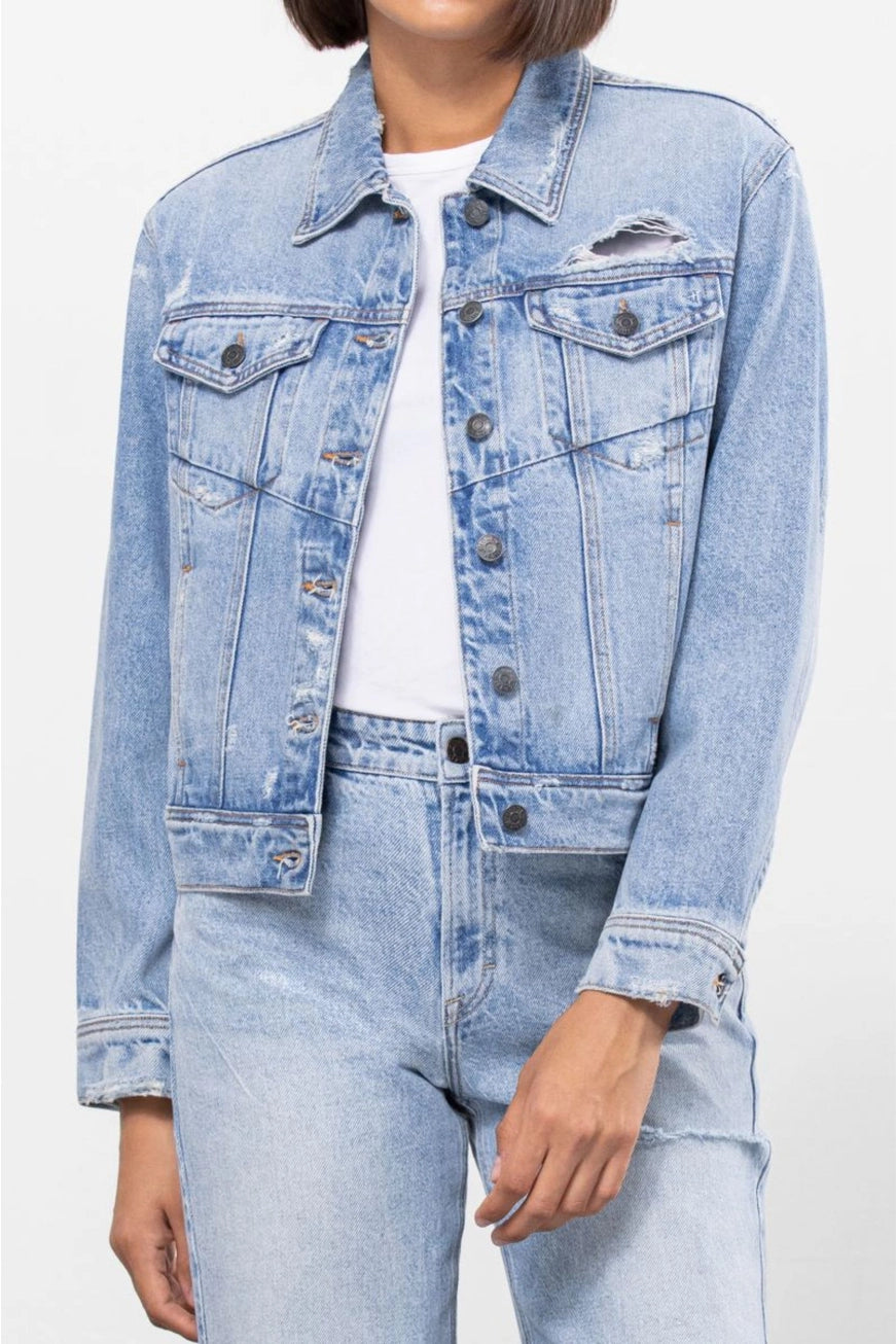 Light Wash Denim Jacket