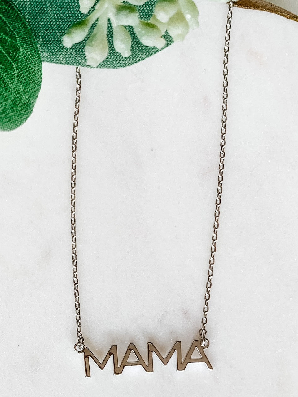 MAMA Necklace - Silver