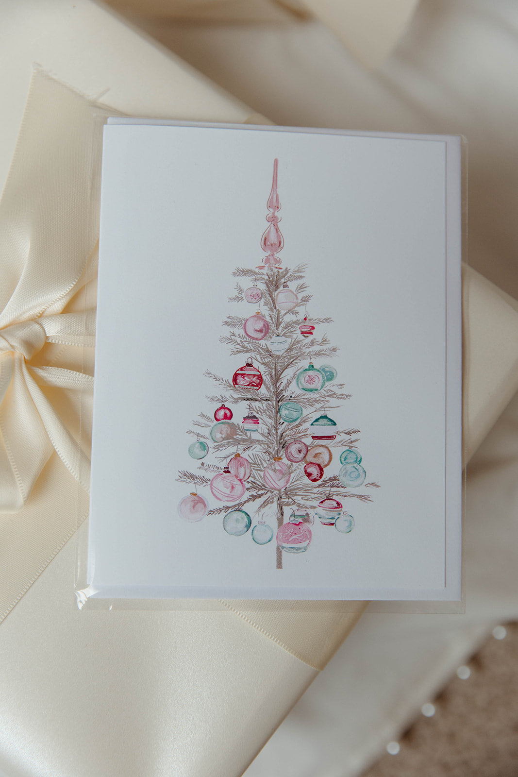 Ornament Tree Christmas Card
