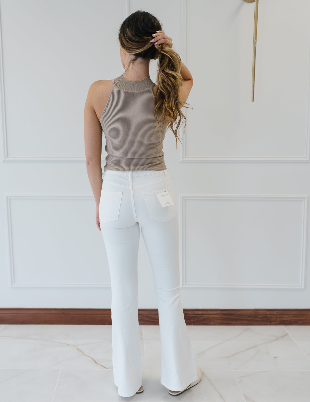High Rise Flare Jeans