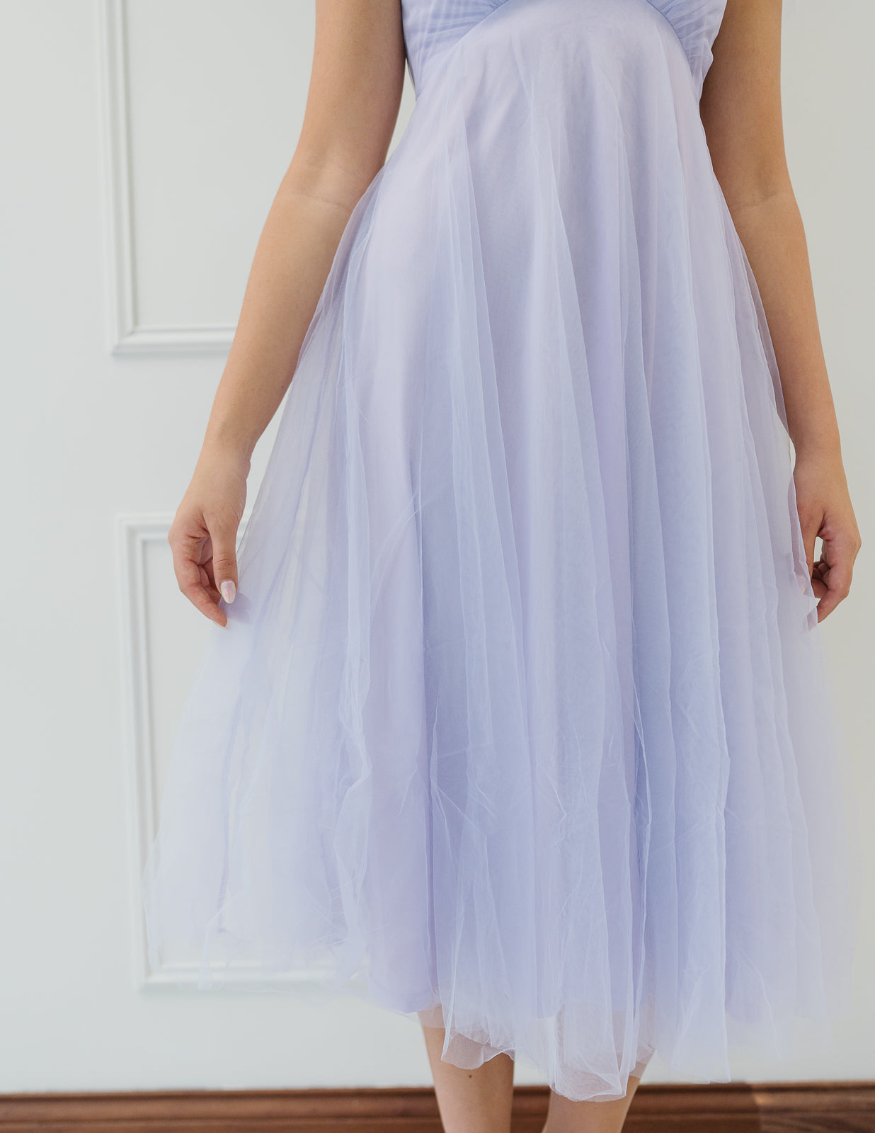 Lilac Tulle Dress