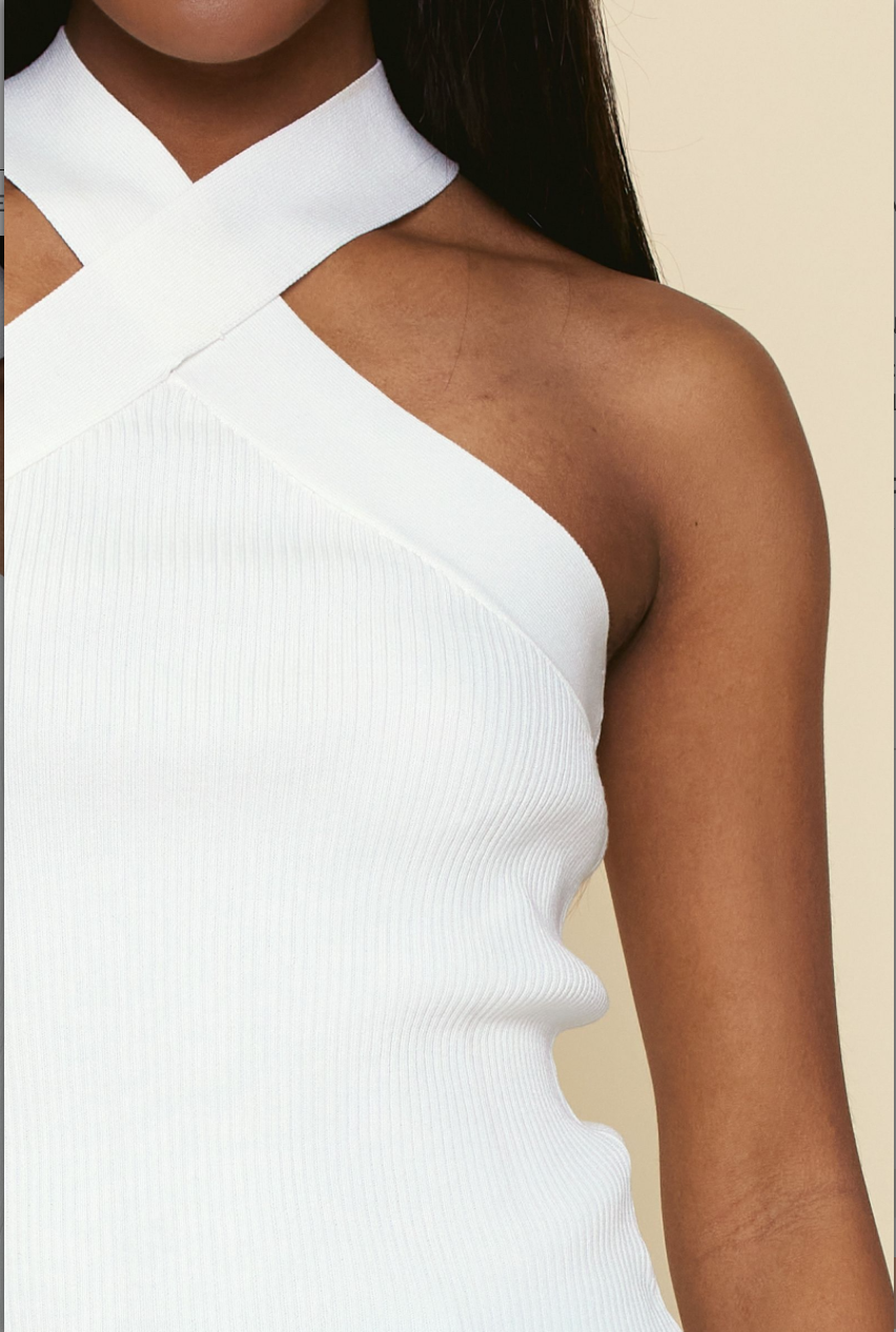 Ivory Cross Tank