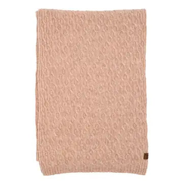 Chain Link Cable CC Scarf - Sand - FINAL SALE