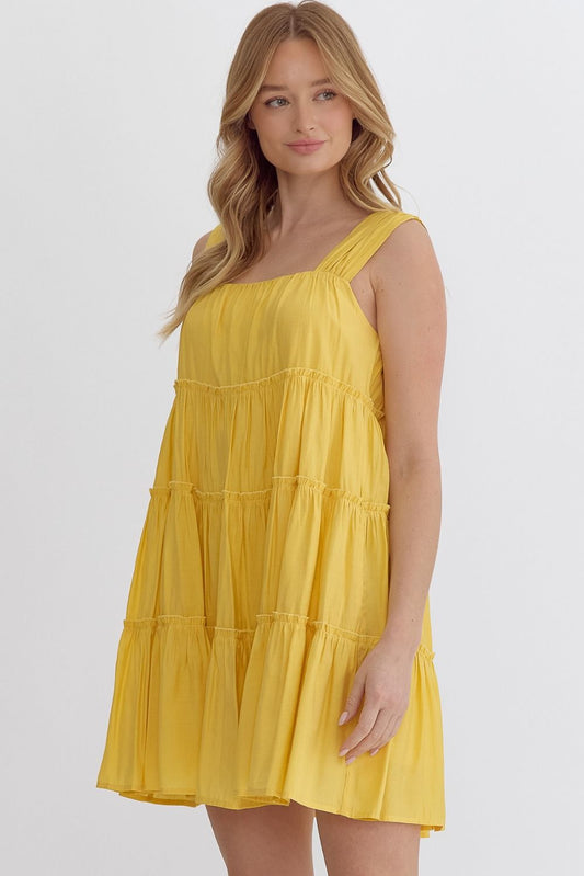 Lemon Mini Dress - FINAL SALE