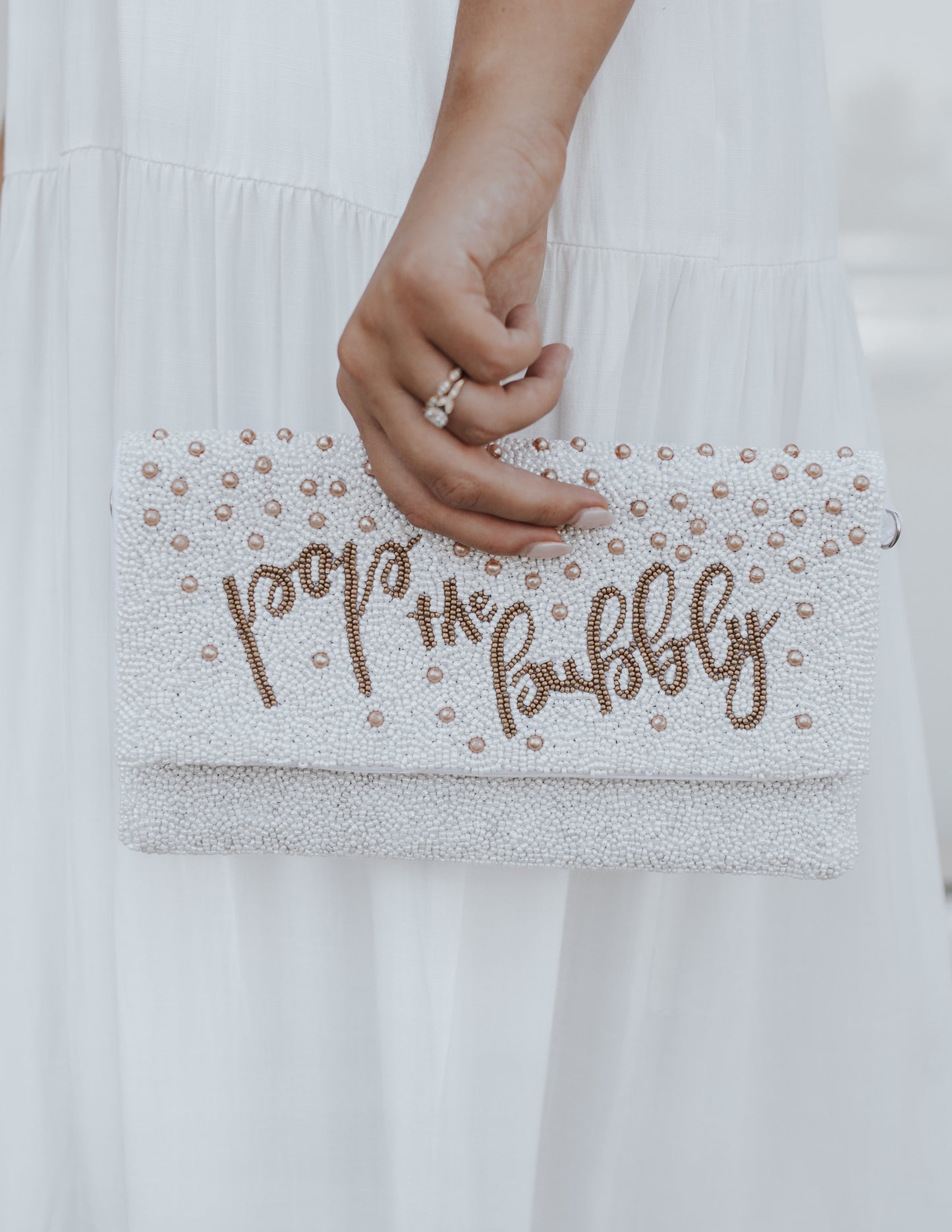 Pop the Bubbly Clutch