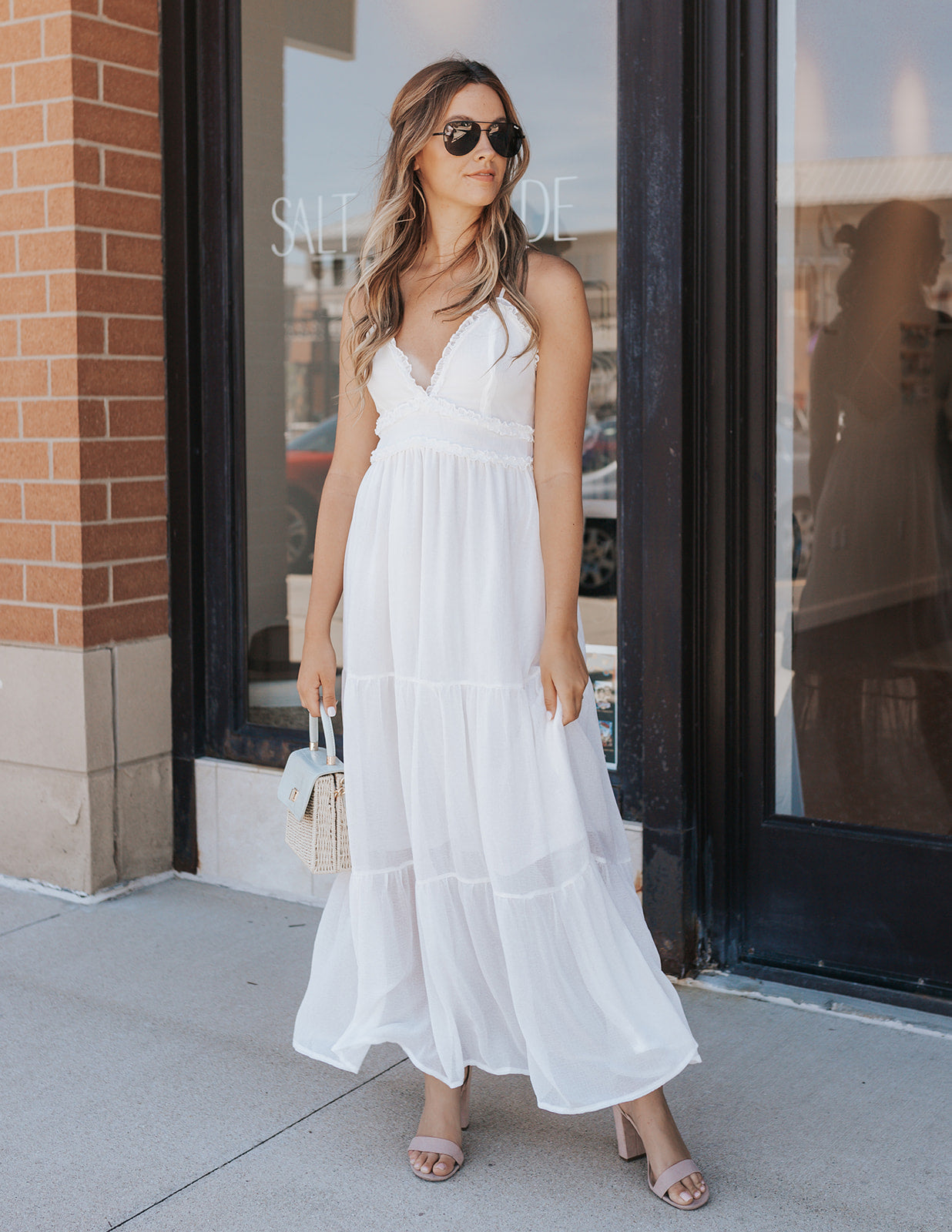White Maxi Dress – Salt Wilde