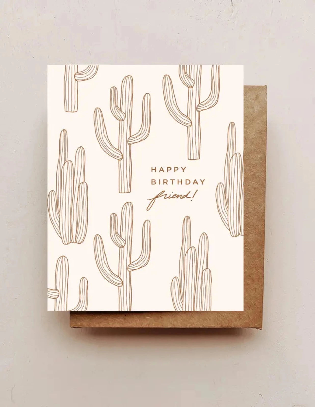 Cactus Bday Card