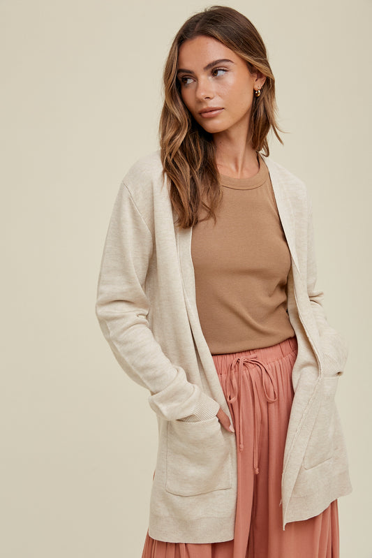 Oatmilk Cardigan