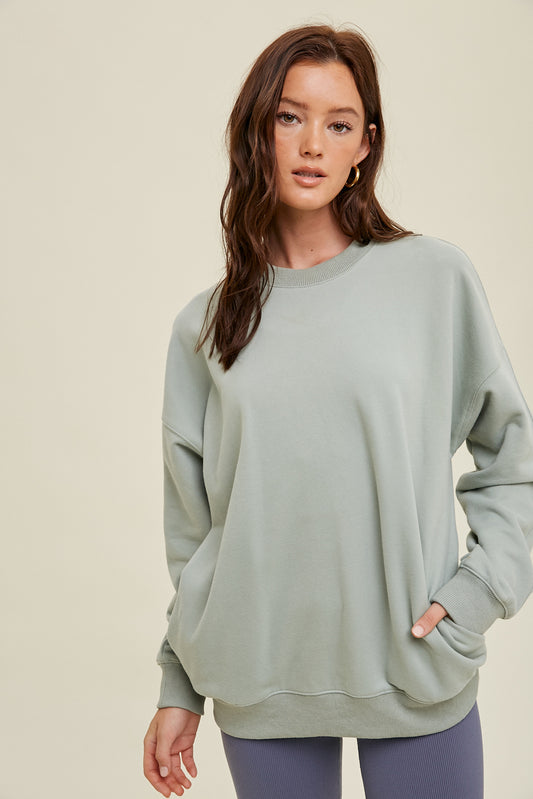 Sage Terry Sweatshirt