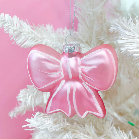 Bow Christmas Ornament - FINAL SALE