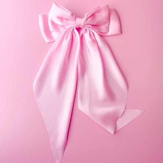 Pink Oversized Hair Bow