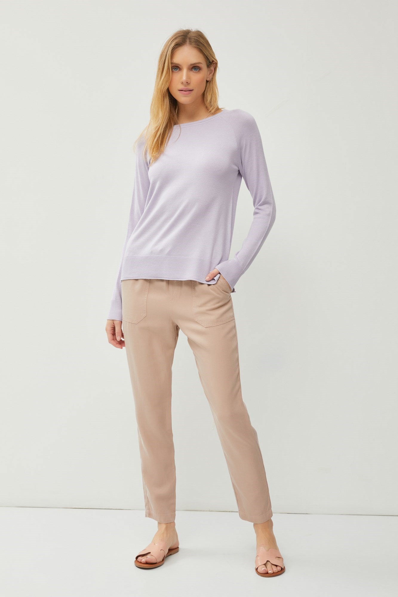 Lilac Camille Sweater