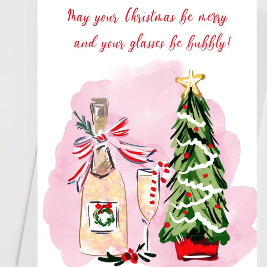 May Your Christmas be Bubbly Card