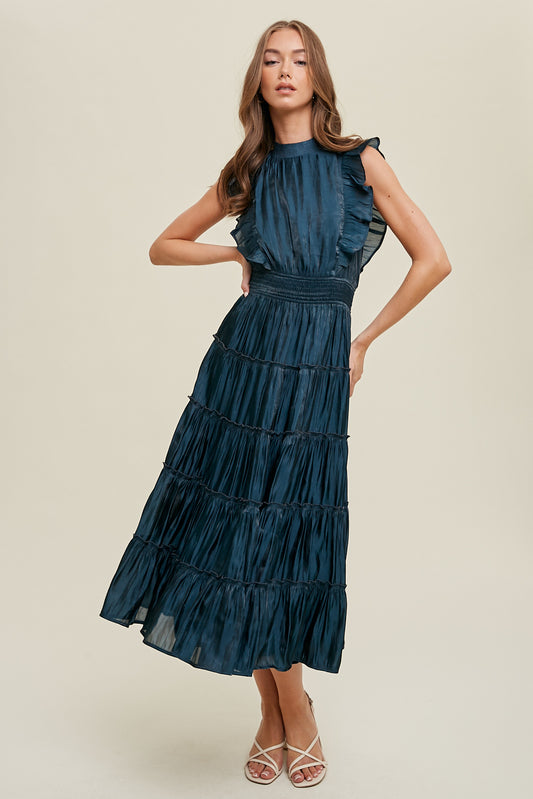 Teal Midi Dress