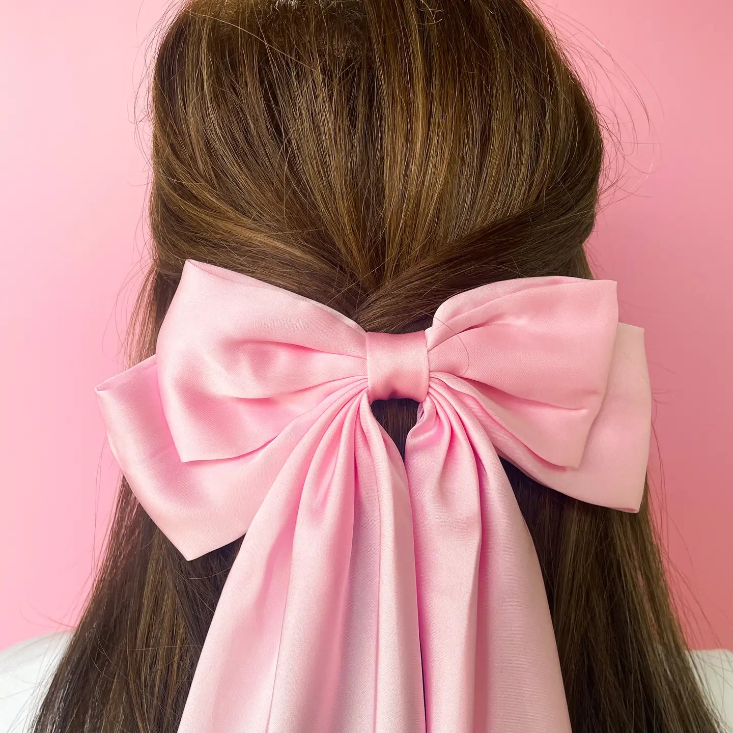 Pink Oversized Hair Bow