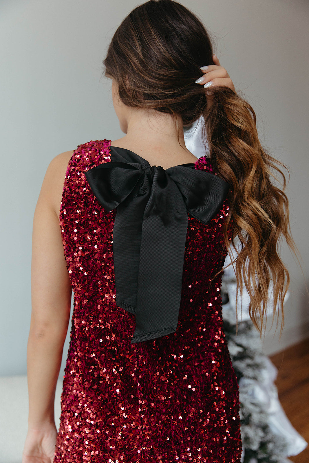 Magenta Sequin Mini Dress - Final Sale Small Magenta Sequin Mini Dress - Final Sale Small