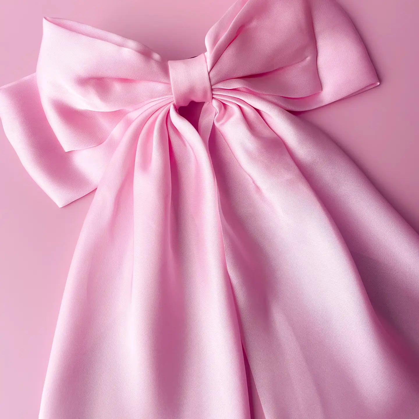 Pink Oversized Hair Bow