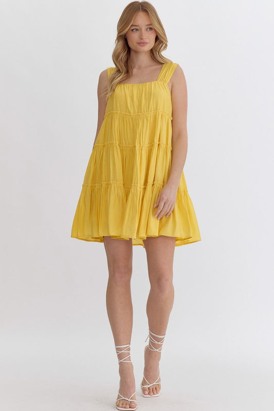 Lemon Mini Dress - FINAL SALE