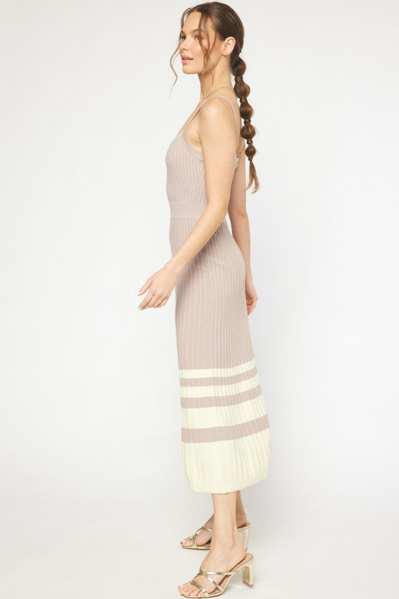 Latte Knit Dress
