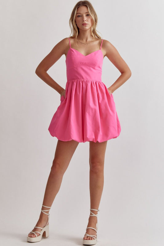 Bubble Gum Mini Dress