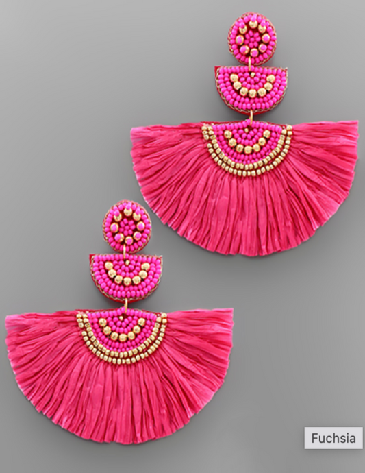 Wedge Fan Earrings